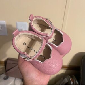 Lucky Brand‎ Soft Pink Baby Shoes